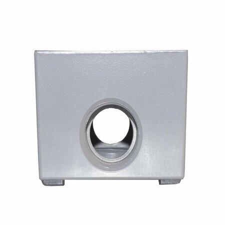 Sigma Electric Outlet Box, Box Accessory, 1 Gang, Die-Cast Metal 14252
